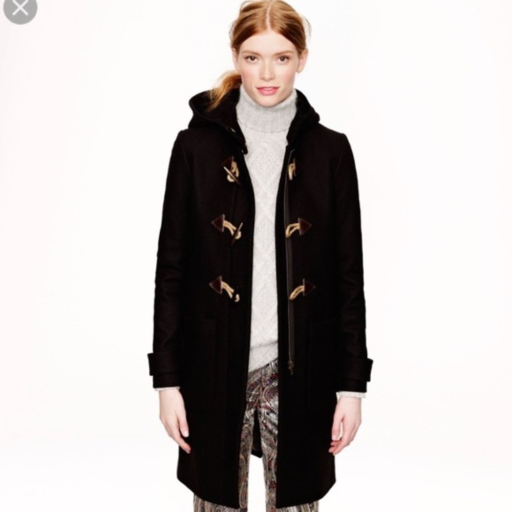 J.Crew Wool Toggle Coat, size 0P
